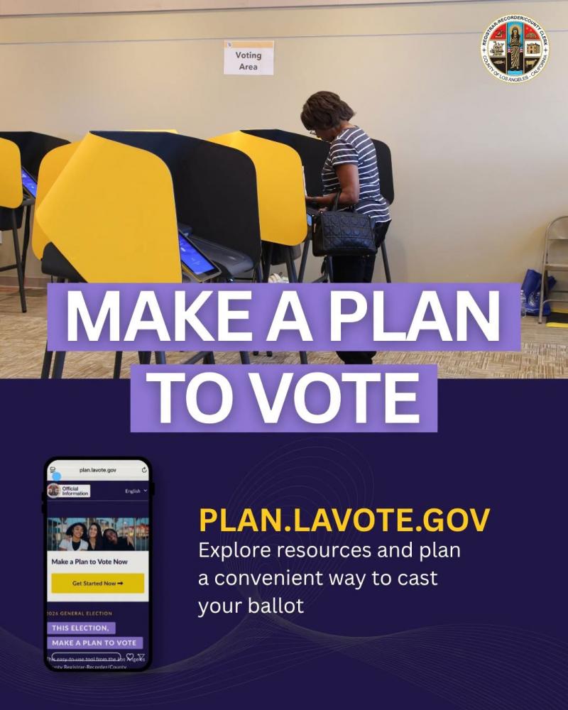 Make a plan to vote